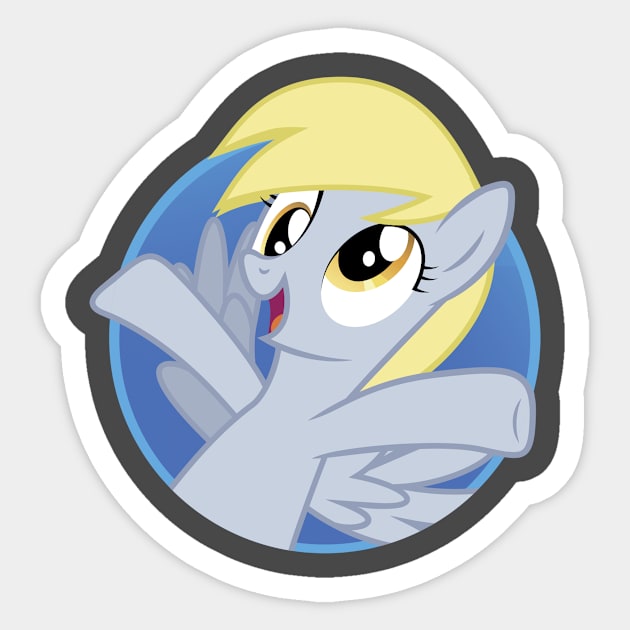 Derpy style Sticker by Arivp